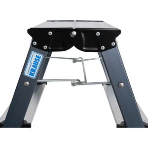 Produktbild für Klapptritt Krause Monto Treppy, 130174, eloxiertes Aluminium