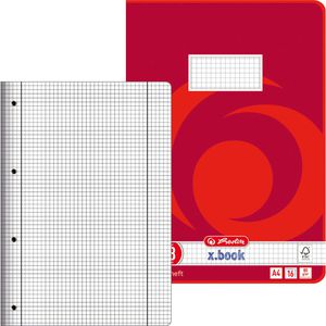 Produktbild für Schulheft Herlitz 3323805 x-book, ab 5. Klasse, A4