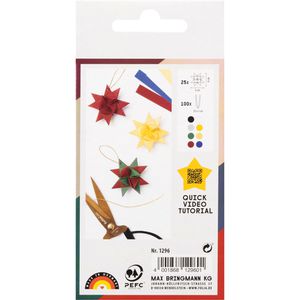 Produktbild für Faltblätter Folia 1296 Mini Fröbelsterne Christmas