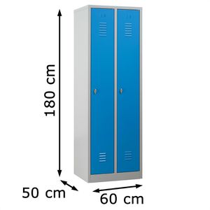 Produktbild für Spind G-Office WRC/2.1860, lichtblau