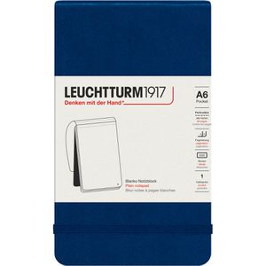 Produktbild für Notizblock Leuchtturm1917 Marine, 364406, blau, A6