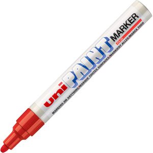 Produktbild für Lackmarker uni-ball PX-20, rot