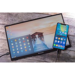 Produktbild für Monitor Verbatim Portable PMT-15, 15,6 Zoll