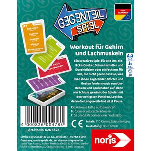 Produktbild für Kartenspiel Noris 606264524, Gegenteil-Spiel