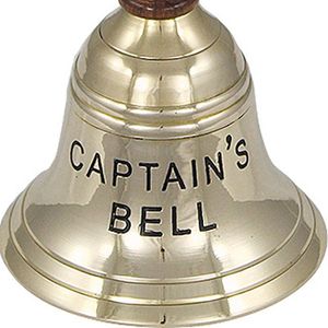 Produktbild für Tischglocke SEA-CLUB Captain's Bell, 7024, gold