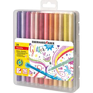 Filzstifte Eberhard-Faber Glitter, 551024