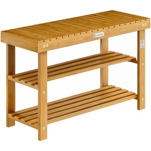 Schuhbank CASARIA 106542, braun, aus Holz