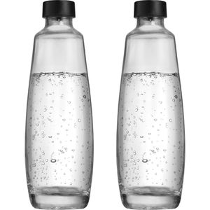 Karaffe Sodastream Glasflasche, mit Deckel