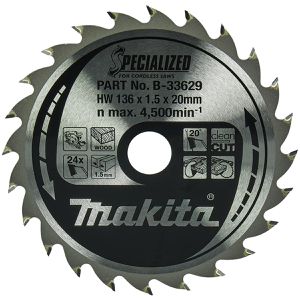 Kreissägeblatt Makita B-33629, Specialized