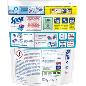 Produktbild für Waschmittel Spee Universal Power Caps 4+1