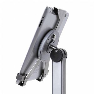 Produktbild für Tablet-Halterung Showdown-Displays Trigrip, silber, für Boden