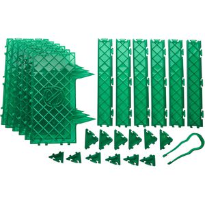 Produktbild für Schneckenzaun Swissinno 1 220 001K, 2 m, erweiterbar