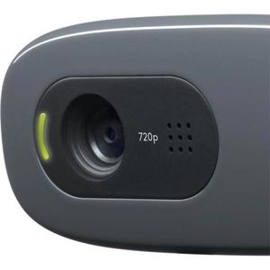 Produktbild für Webcam Logitech C270 HD 960-001063, grau