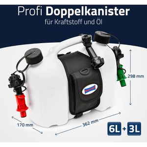 Produktbild für Kombikanister Hünersdorff 804962 Profi
