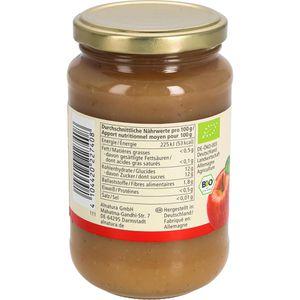 Produktbild für Fruchtpüree Alnatura Apfelmark im Glas,100% Apfel, BIO