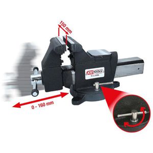 Produktbild für Schraubstock KS-Tools 914.0006, drehbar