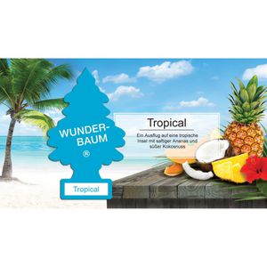 Produktbild für Autoduft Wunderbaum Clip, Tropical
