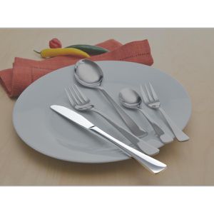 Produktbild für Tafelmesser Gräwe Würzburg, Wellenschliff, 21,5 cm