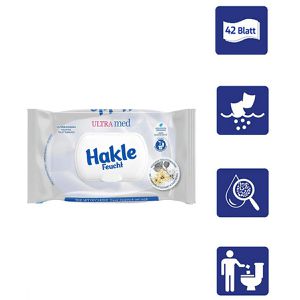 Produktbild für Feuchtes-Toilettenpapier Hakle Feucht, Ultra Med