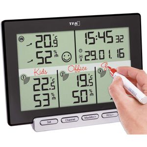Produktbild für Thermo-Hygrometer TFA 30.3057.01, Multi Sens, digital