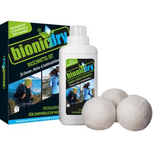 Produktbild für Waschmittel bionicdry Set Daune &amp; Merinowolle