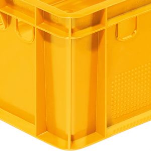 Produktbild für Eurobox Alpha-Paletten Fleischkiste E2, gelb, lebensmittelecht