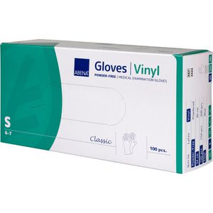 Produktbild für Einmalhandschuhe Abena Classic, transparent, 100 Stück