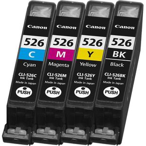 Produktbild für Tinte Canon CLI-526 BK, C, M, Y