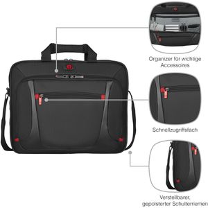 Produktbild für Laptoptasche Wenger Sensor, 600643, schwarz