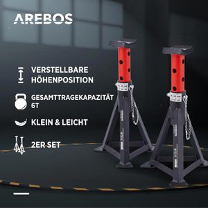 Produktbild für Unterstellbock Arebos Tragkraft 3t