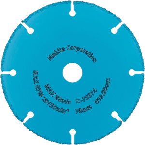 Produktbild für Trennscheibe Makita D-78374, universal, Bohrungs-Ø 10 mm