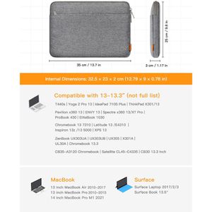 Produktbild für Laptophülle Inateck LB01005-13, bis 13,3 Zoll