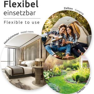 Produktbild für Wäscheleine ECENCE Reisewäscheleine, 13010302