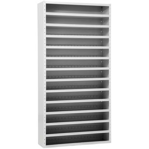 Produktbild für Werkzeugschrank G-Office Sortierregal MPSC.1930, Metall, grau
