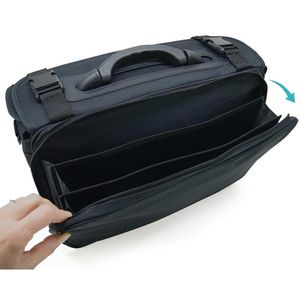 Produktbild für Pilotenkoffer Monolith 2168, schwarz, 21 Liter