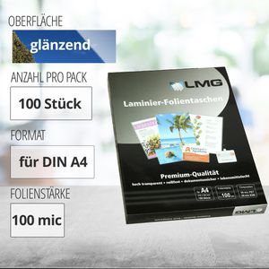 Produktbild für Laminierfolien LMG DIN A4
