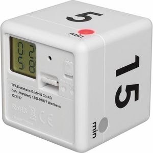 Produktbild für Timer TFA 38.2032.02 Cube digital