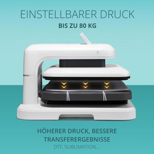 Produktbild für Transferpresse LOKLiK ImPress Auto 2 Smart, weiß