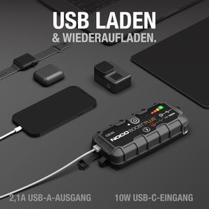 Produktbild für Starthilfe-Powerbank NOCO Boost Plus GB40, 12V