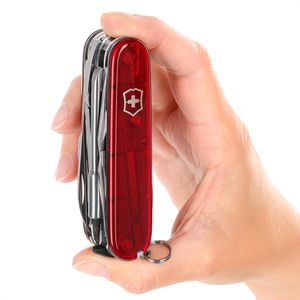 Produktbild für Taschenmesser Victorinox CyberTool M 1.7725.T, rot transparent