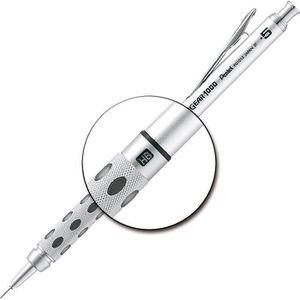 Produktbild für Druckbleistift Pentel GraphGear 1000, silber, Edelstahl