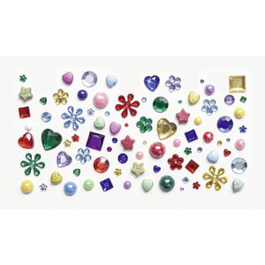 Produktbild für Bastelset Folia 12419 Schmuckstein-Mix Rainbow