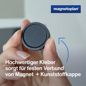 Produktbild für Magnete Magnetoplan Ergo Large, felsgrau