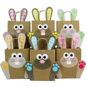 Geschenktüte Papierdrachen 060-007-001 DIY bunte Osterhasen