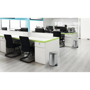 Produktbild für Mülleimer Durable 340123, silber
