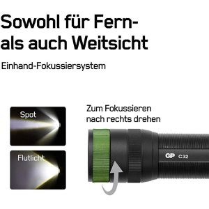 Produktbild für Taschenlampe GP Batteries C32, LED, mit Batterie