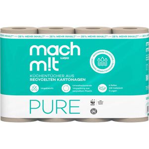 Küchenrolle Wepa Mach m!t PURE, 3-lagig