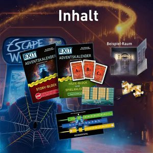 Produktbild für Adventskalender Kosmos 687366, Exit Das Spiel, 2026