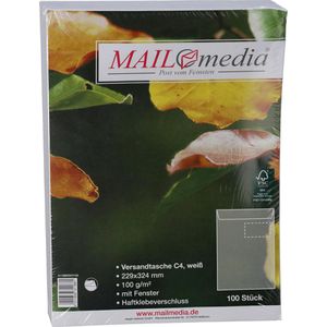 Produktbild für Versandtaschen Mailmedia weiß, C4