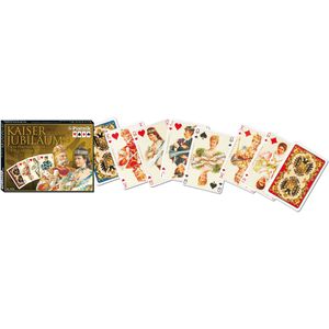 Produktbild für Kartenspiel Piatnik 213847, Kaiser Jubiläum Bridge